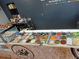 Méli-mélo, bar à salade Place Saint-Mélaine Pacé