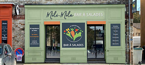 Méli-mélo, bar à salade à Place Saint-Mélaine Pacé